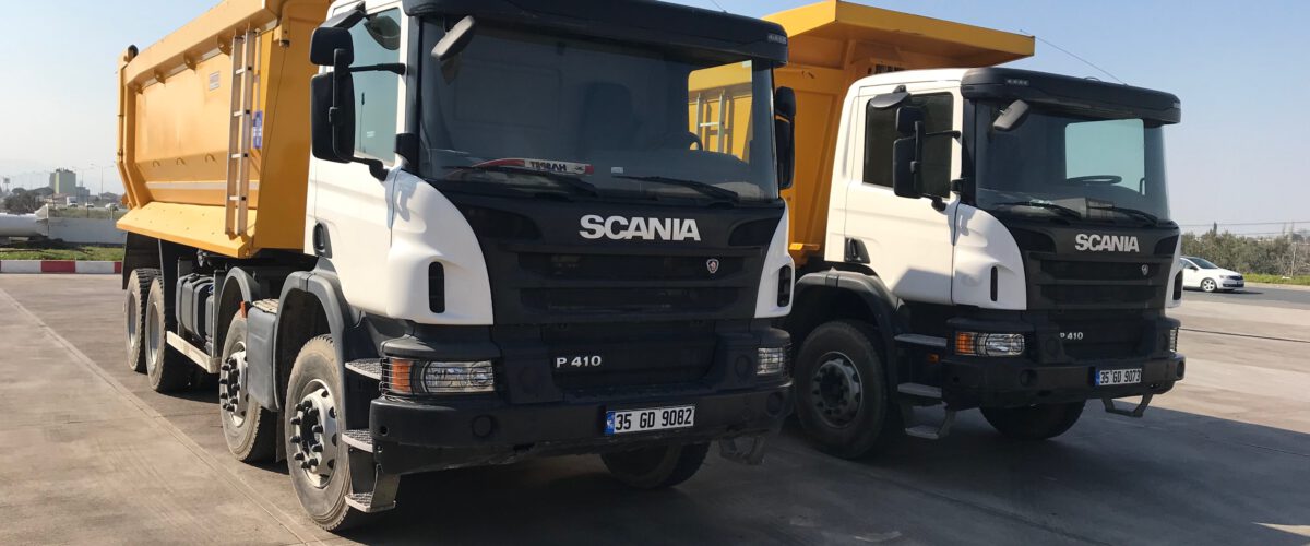 Delivery of SCANİA P 410 trucks to Ukraine