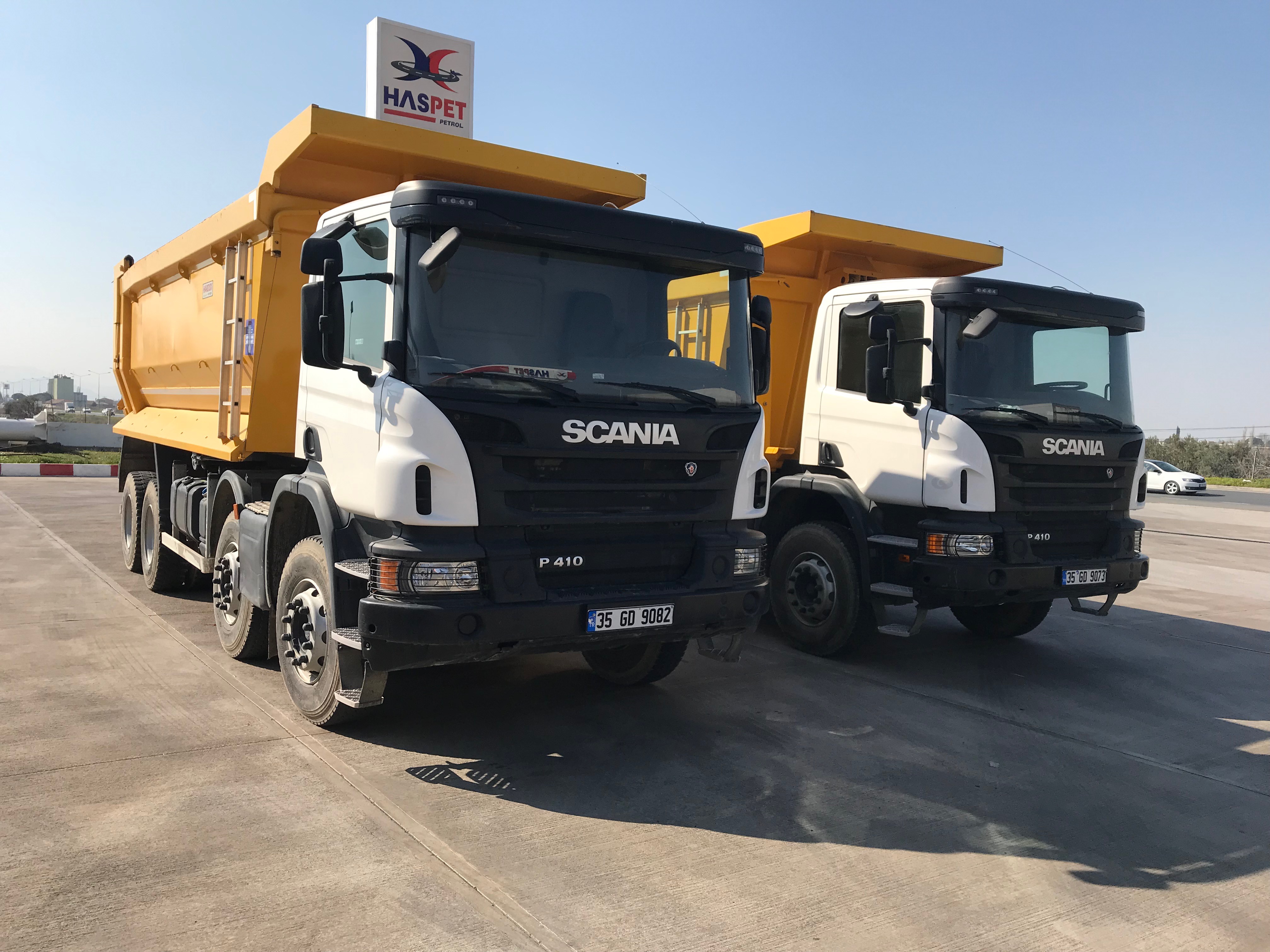 Delivery of SCANİA P 410 trucks to Ukraine