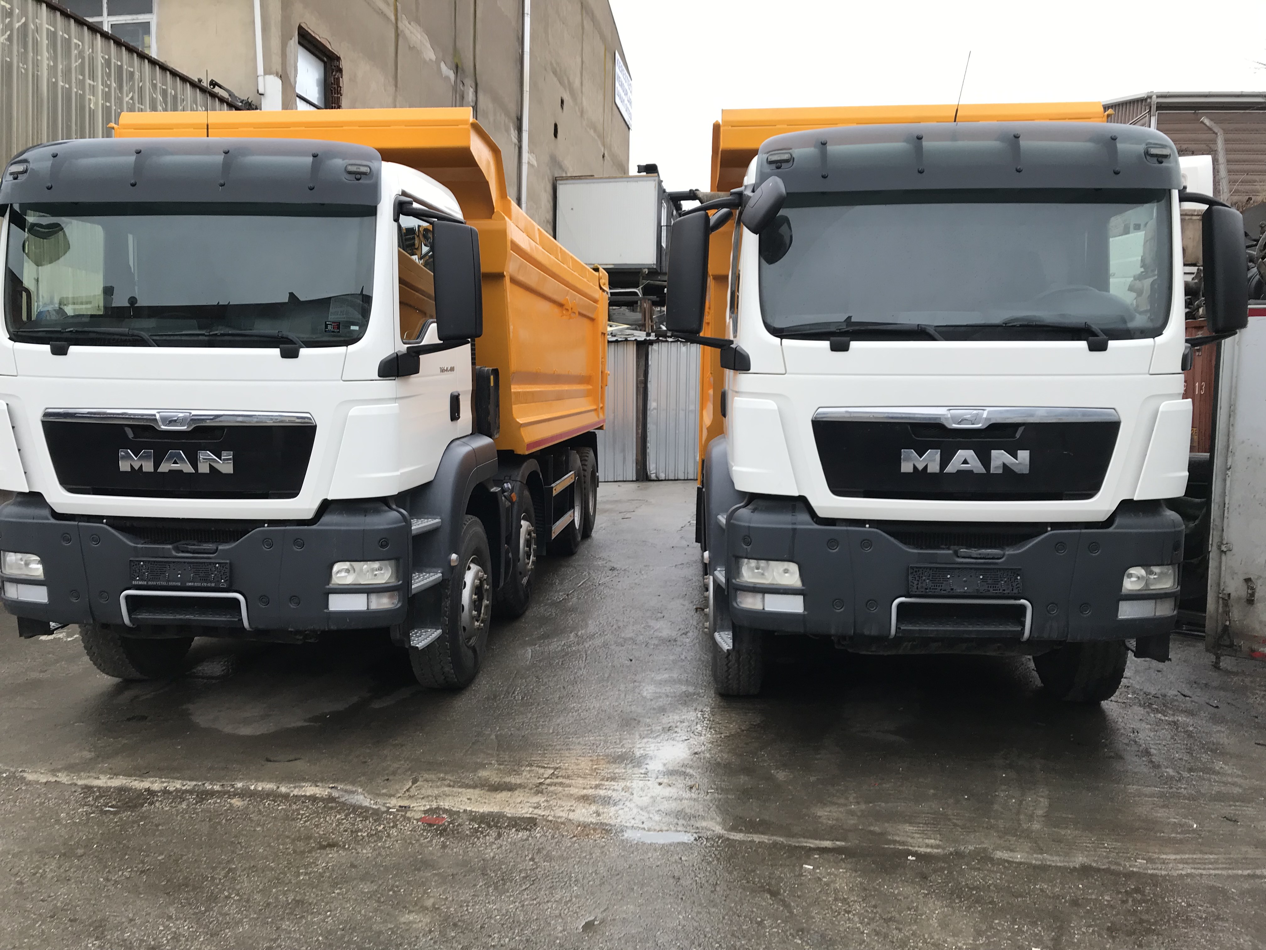 MAN 41.400 trucks exported to Ukraine