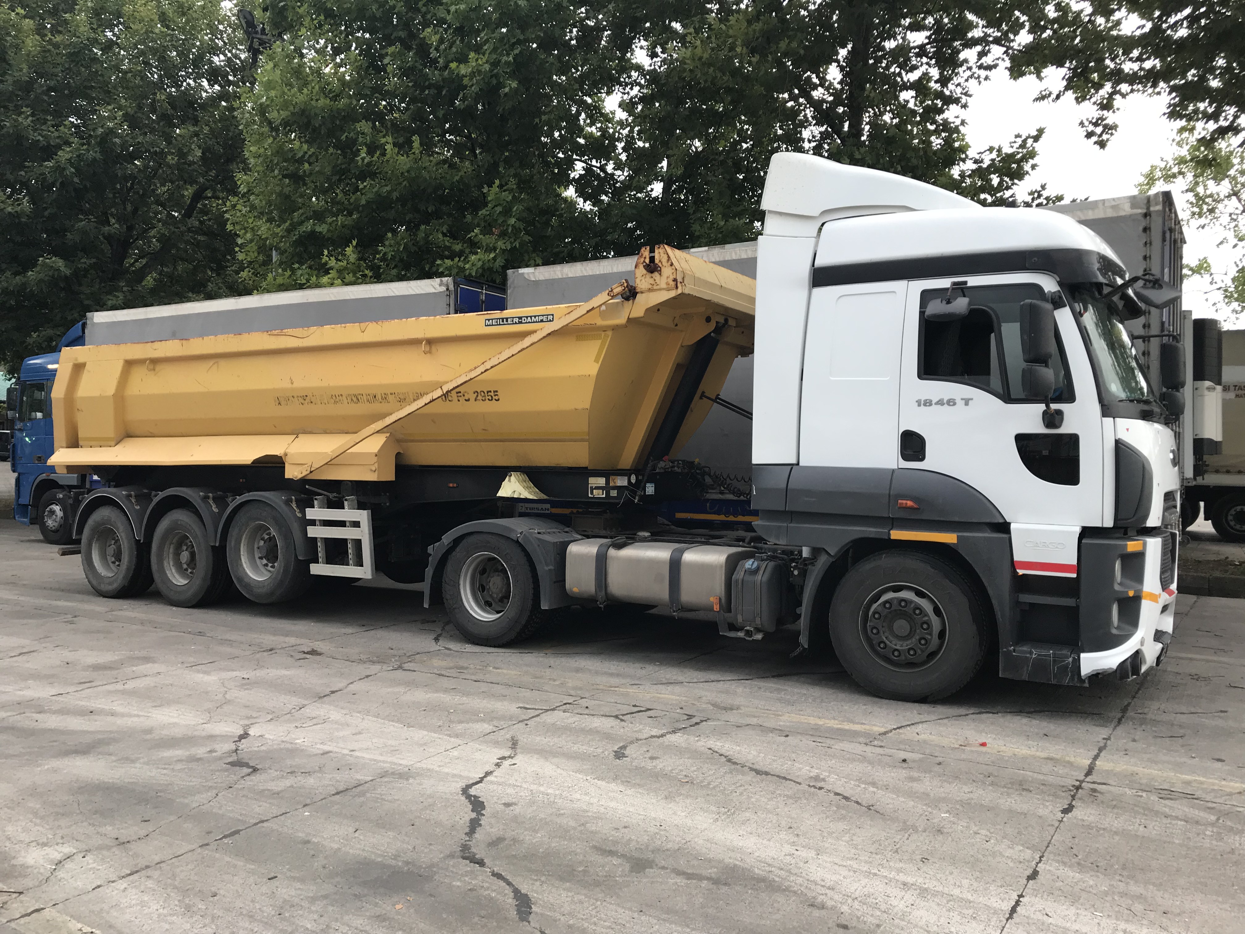 Meiller Tipper Semi-Trailer Exported to Ukraine