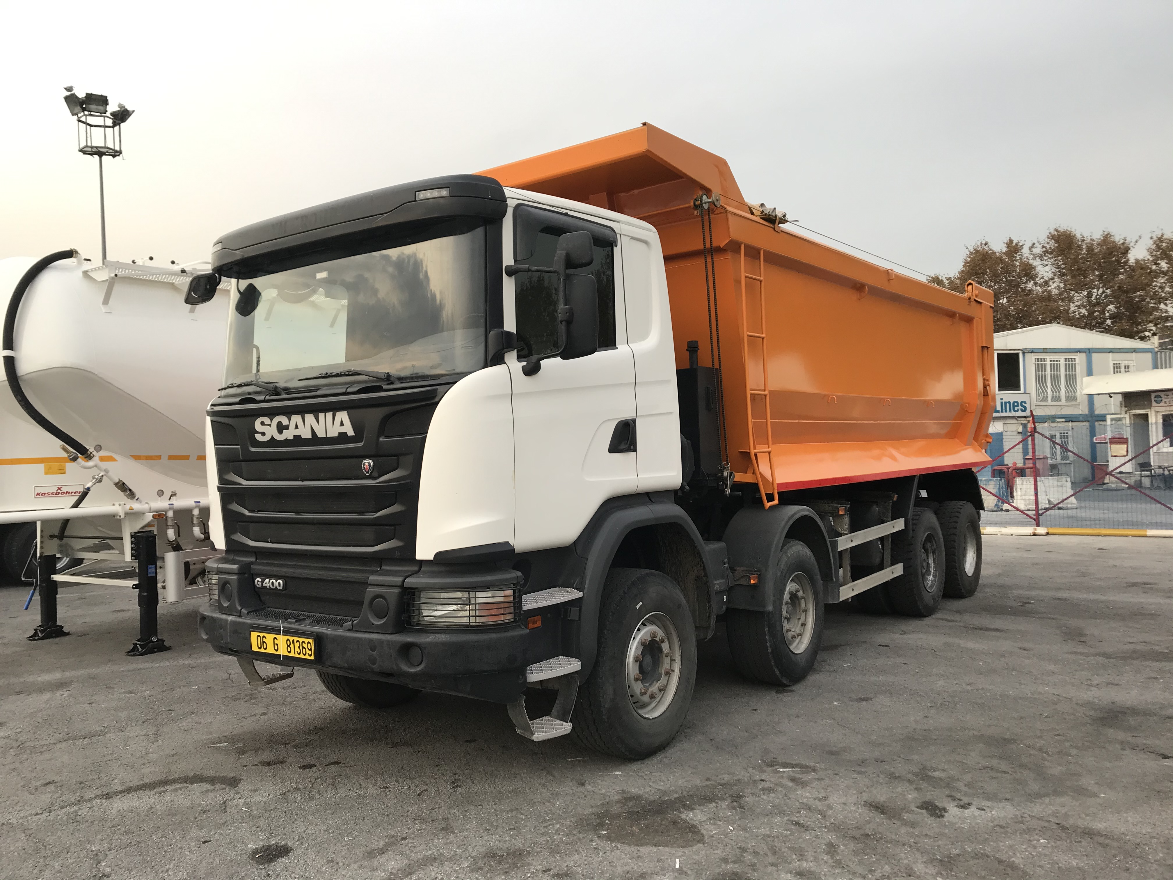 Delivery of SCANIA G400 truck to Ukraine