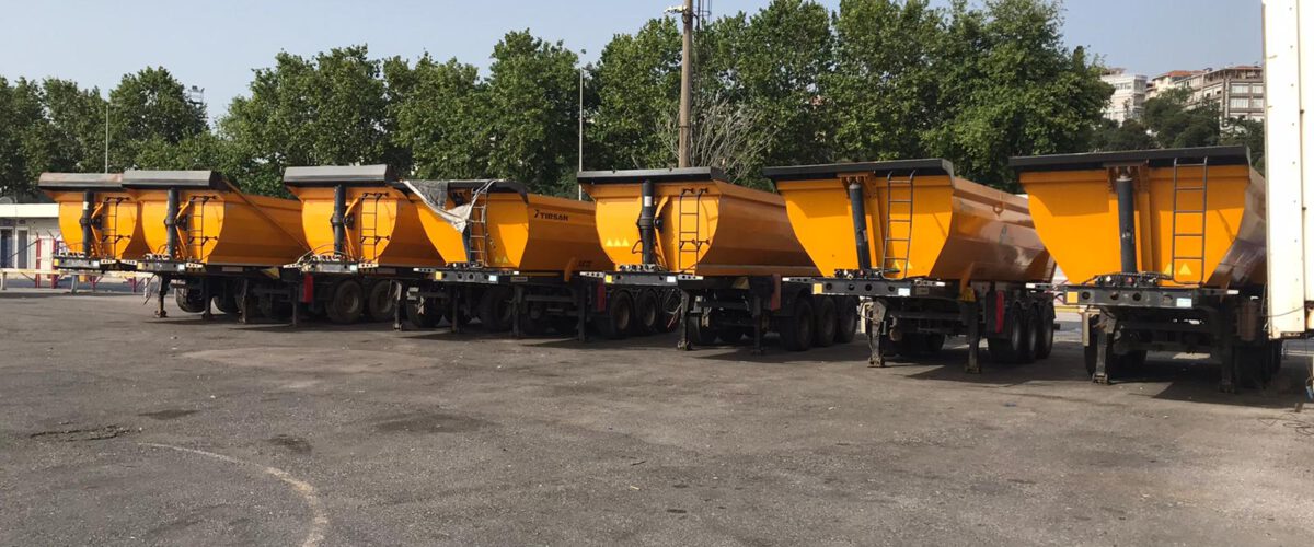 Export of 7 Tipper Semi- Trailers of the “TIRSAN” Brand to Ukraine