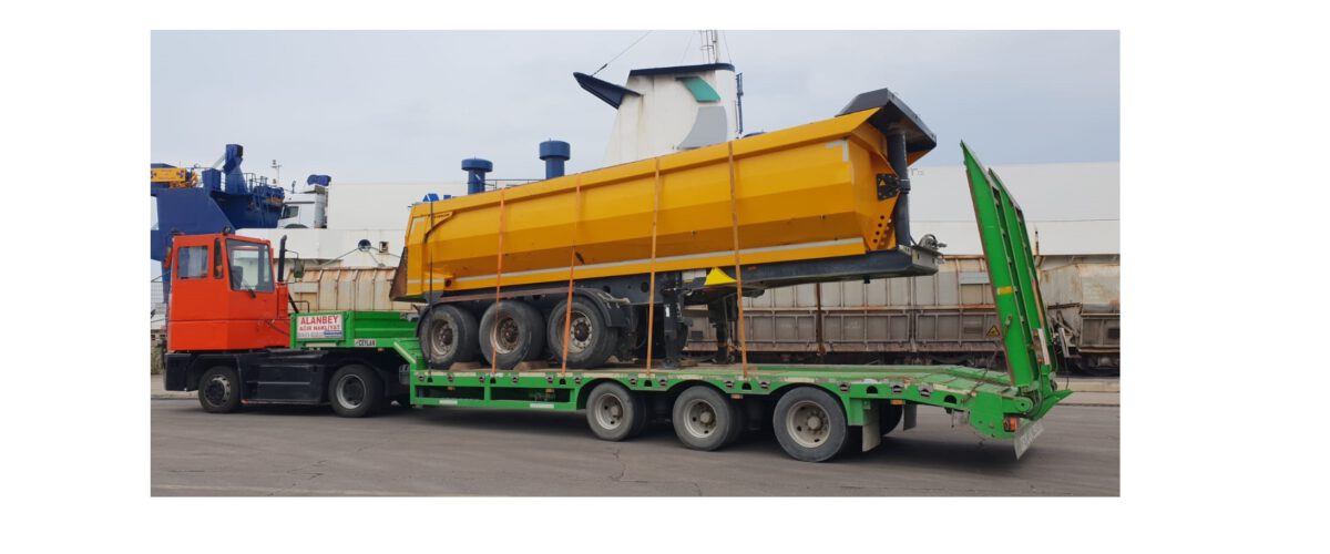 Export of the “CEYLAN” Brand Lowbed Semi-Trailer and the “TIRSAN” Brand Tipper Semi-trailer to Ukraine