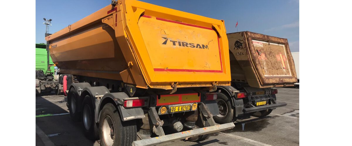 Export of the “EMK” Brand and the “TIRSAN” Brand Tipper Semi-trailers to Ukraine