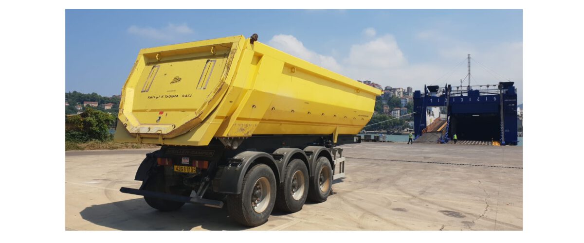 Export of the “Meiller” Brand Tipper Semi-trailer to Ukraine