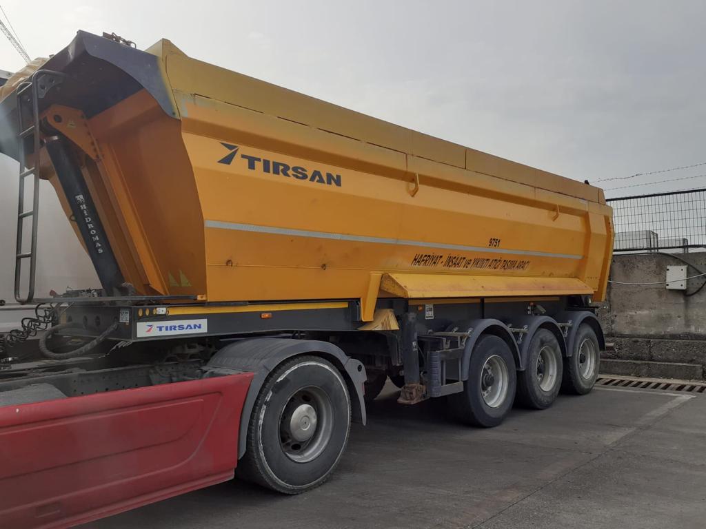 EXPORT OF ”TIRSAN” AND ”YILDIZ” BRAND TIPPER SEMI-TRAILER TO UKRAINE