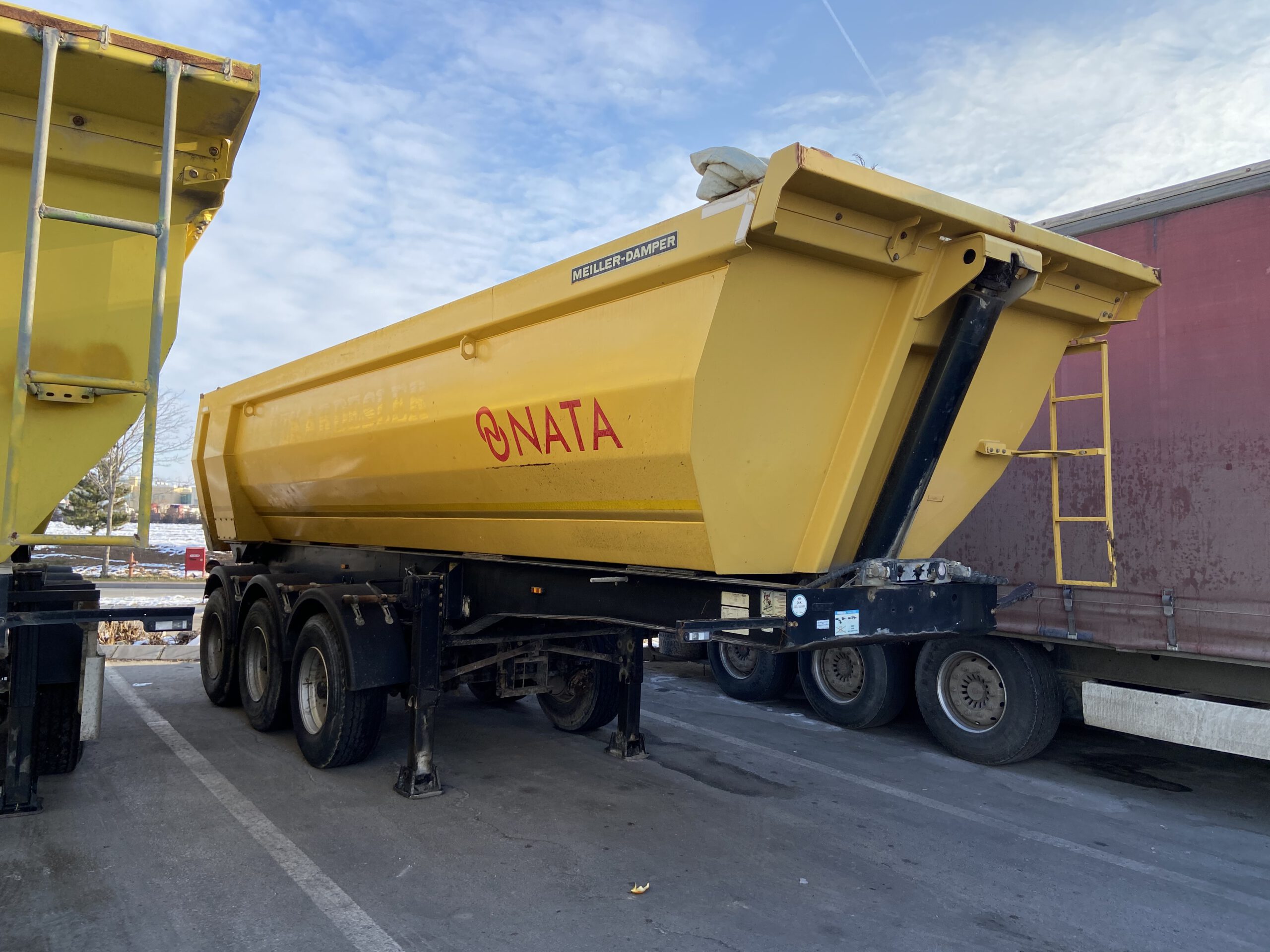 Export of 2013 and 2012 Model “MEILLER ” Brand Tipper Semi-Trailers
